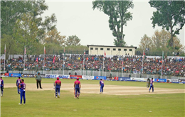एसीसी प्रिमियर कप : वर्षाले रोकिएको नेपाल र यूएईबीचको खेल पुनः सुरु