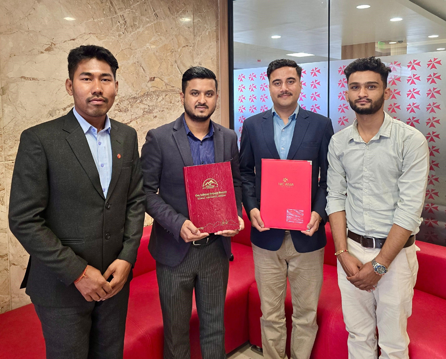 ओम अध्याय रिट्रिटमा एनआईसीका ग्राहकलाई छुट